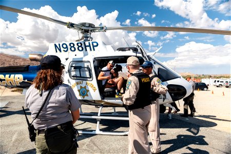 Joshua Tree Search and Rescue training with California Highway Patrol (CHP)