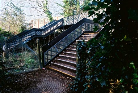 Footbridge at site of Spencer Road halt.