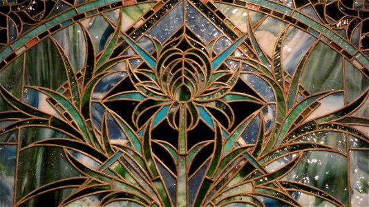 Detail, Stained Glass by Maher & Millet