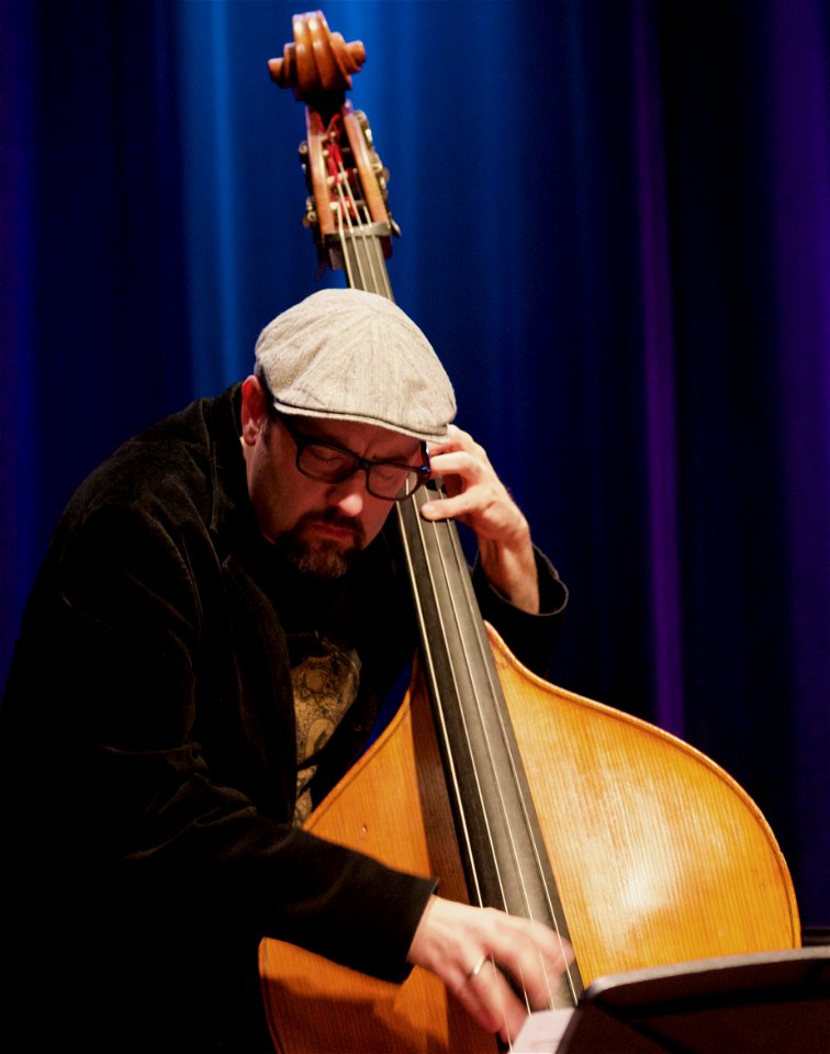 Ingrid Laubrock Anti-HouseIngrid Laubrock Quintet 24 september 2014 BIM Amsterdam - John Hébert