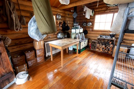 Lamar Mountain Patrol Cabin: inside view (2)