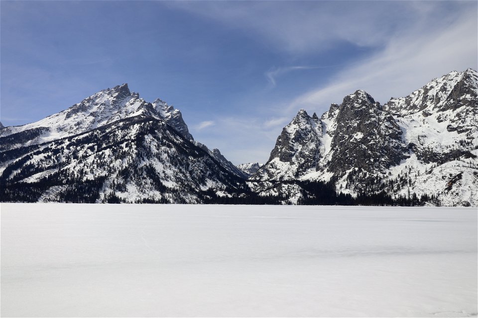 Jenny Lake in Winter