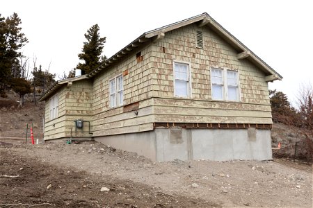 Current condition of historic employee housing exterior (2)
