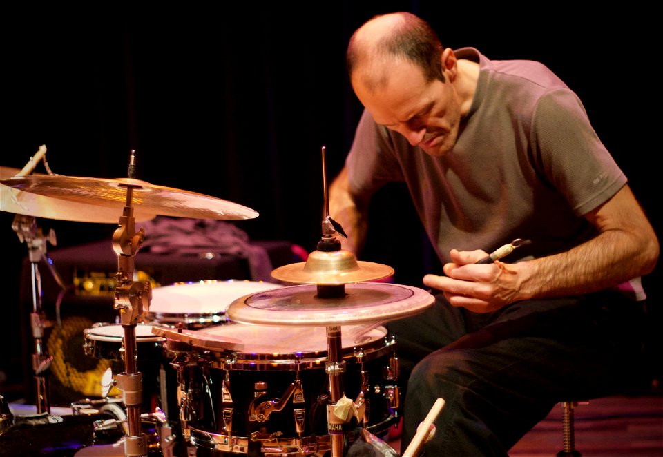 Stefano Battaglia Trio 12 januari 2017 Tivoli Vredenburg Utrecht - Roberto Dani