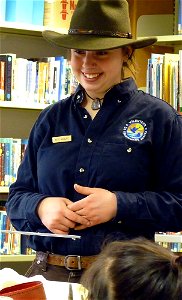 Volunteer Katie Nicolato