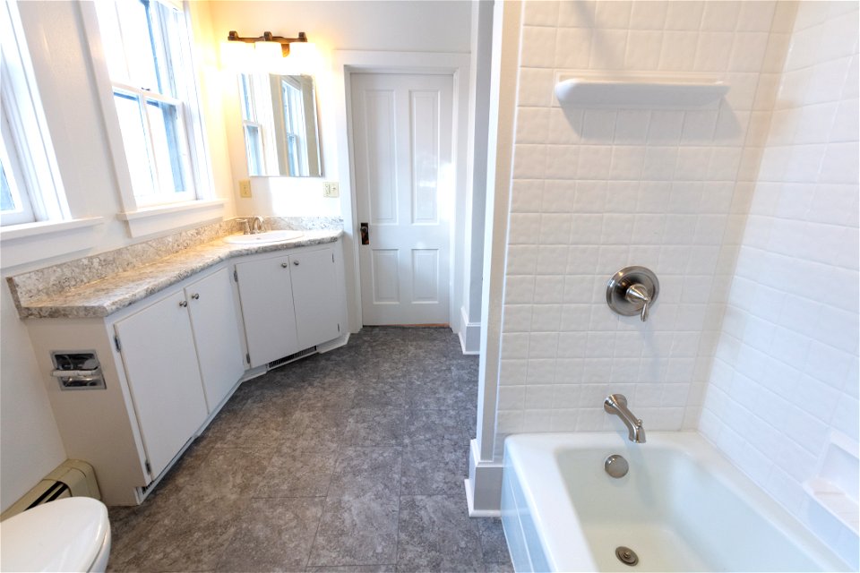 Housing improvement project goal 3 - Soap Suds Row housing (2): after bathroom (2)