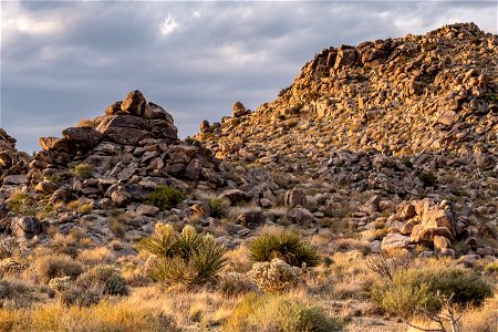 Sunset boulders photo
