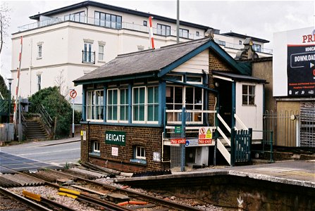 Reigate signal box
