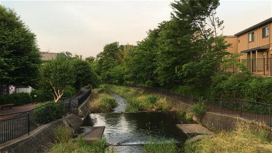 Ochiai River in Minamisawa, Higashikurume-shi