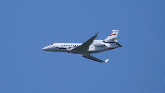 Dassault Falcon 7X OE-ISX International Jet Management from Farnborough Airport (3800 ft.)