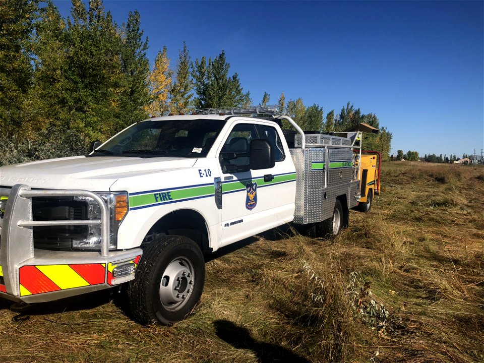 Air Force Wildland Fire Management Truck