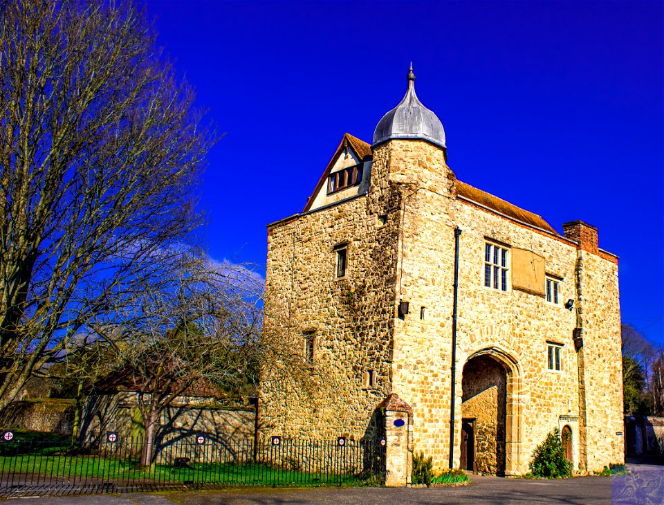 C15 Gatehouse The Friars Aylesford Grade 1 Listed Building