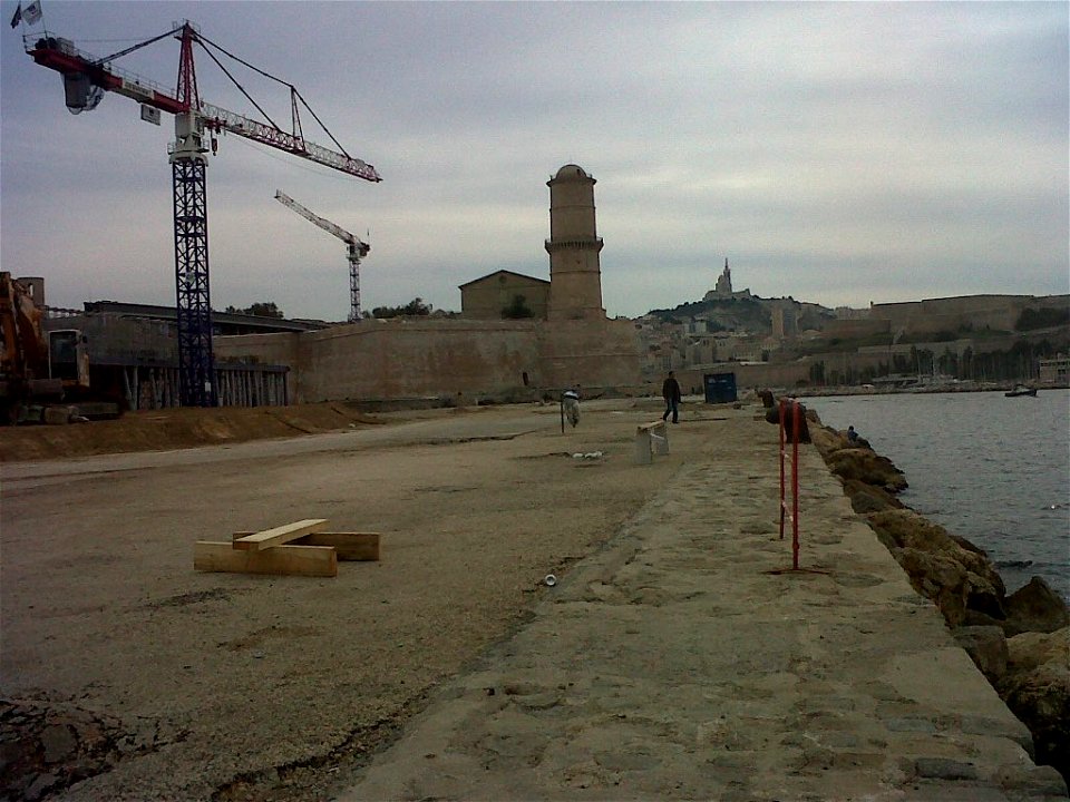Port de Marseille.