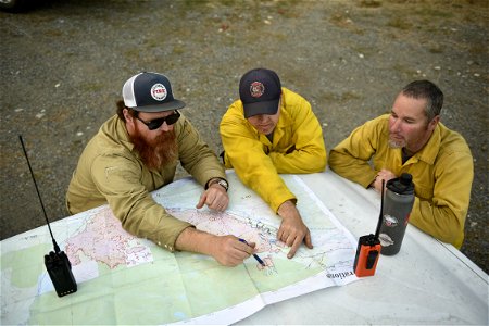Ops Team, Bolt Creek Fire, Washington photo