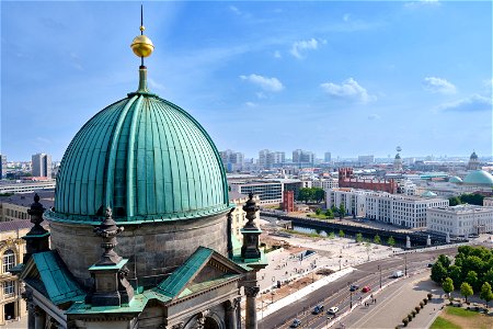 Vista desde la cúpula del Berliner Dom photo