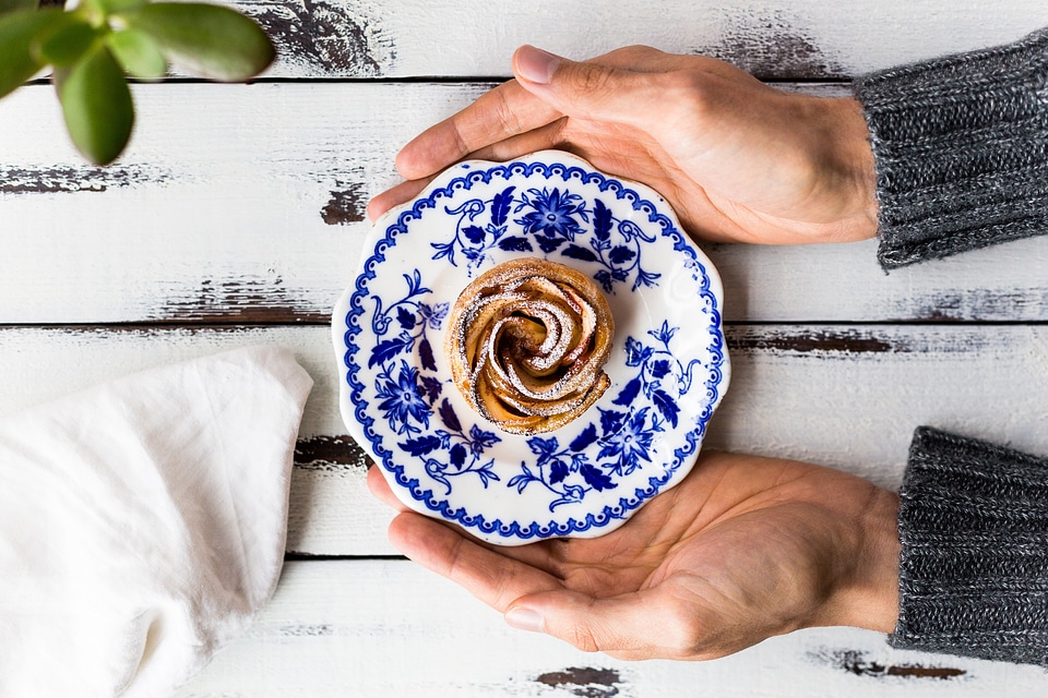 Sweet Pastry on Table