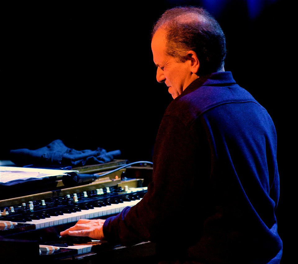 Peter Bernstein-Larry Goldings-Bill Stewart LantarenVenster Rotterdam 28 april 2022 - Larry Goldings