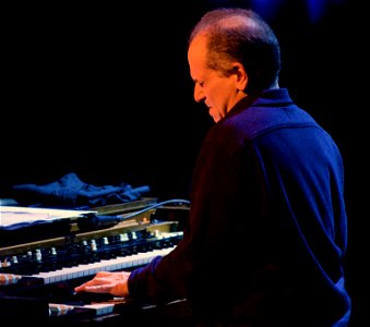 Peter Bernstein-Larry Goldings-Bill Stewart LantarenVenster Rotterdam 28 april 2022 - Larry Goldings