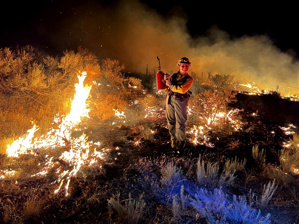 Winner 2022 BLM Fire Employee Photo Contest Category - Faces of Fire