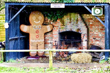 Run Run as fast as you can. You can’t catch me. I’m the Gingerbread man! photo