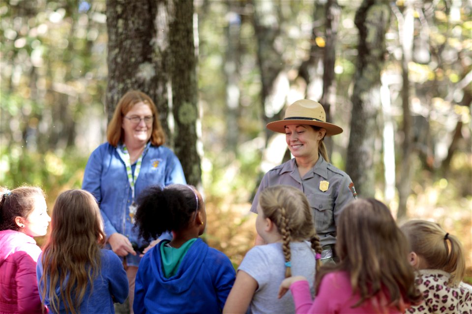 Ranger Lindsay Leads an Education Program photo