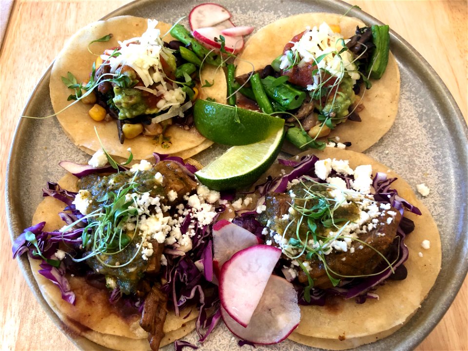 2022/365/193 Carnitas and Brisket Tacos