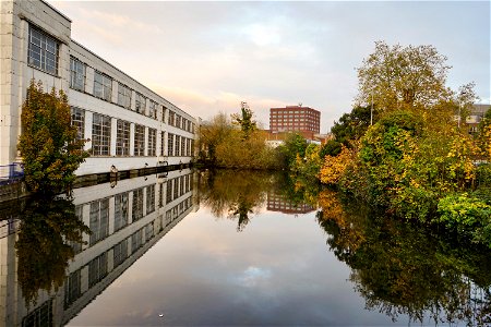 Maidstone Autumn Reflections. photo