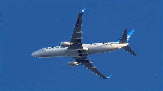 Boeing 737-85P EC-MXM Air Europa from Madrid (11900 ft.)