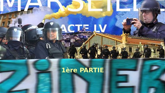 Acte 55 gilets jaunes Marseille Hommage à Zineb Redouane (attention zooms !) 1ère partie photo