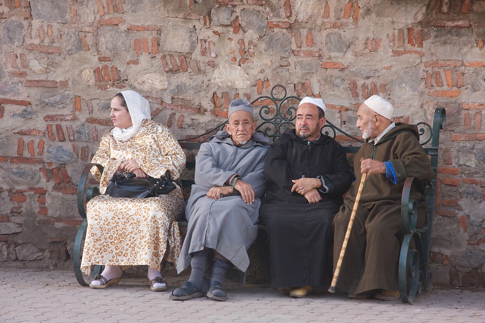 Marakesh people old