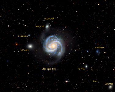 Messier 100 / NGC 4321 photo