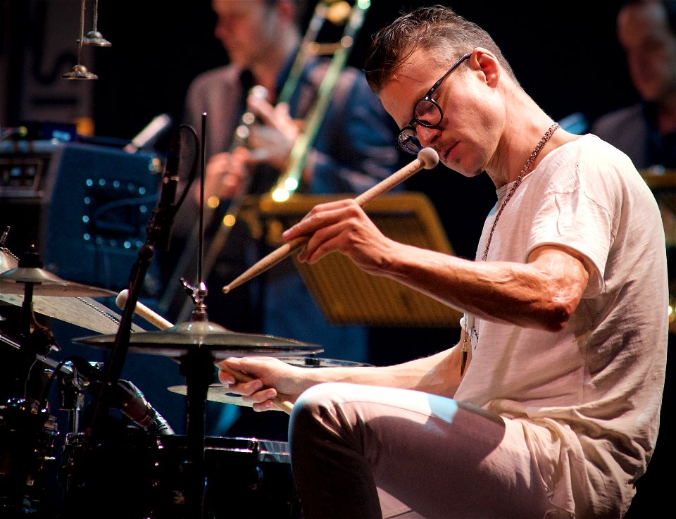 Transition Festival Tivoli Vredenburg Utrecht 14 april 2018 - Phronesis & New Rotterdam Jazz Orchestra, Anton Eger