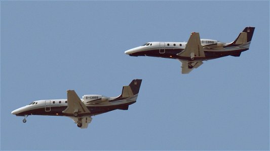 Cessna 560XL Citation XLS Plus D-CBBB DC Aviation from Freiburg (4200 ft.)