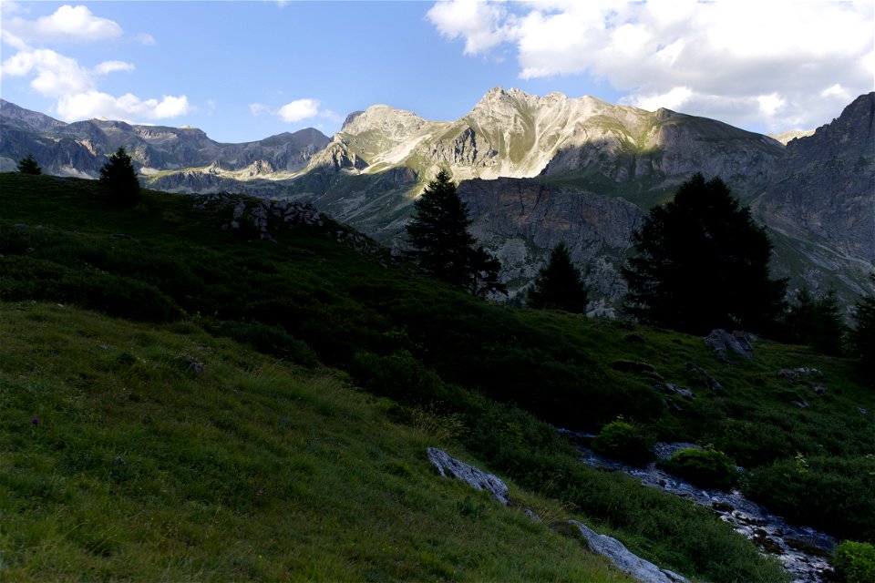 Mountain scene