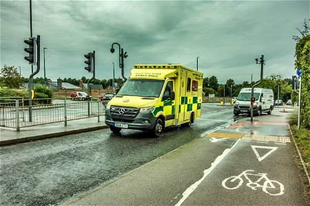 Emergency Ambulance Allington Maidstone A20 photo
