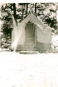 Historic Slate Mountain Lookout Tower Tent