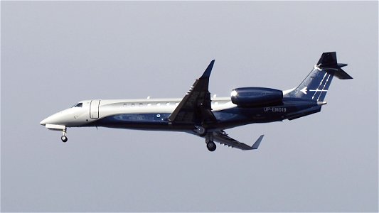 Embraer Legacy 600 UP-EM019 FlyJet.kz from Tbilisi (3700 ft.)