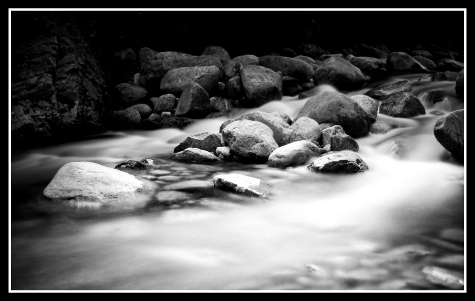 Stream in darkness