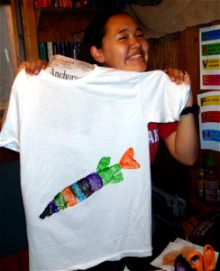 Tammy with pike shirt