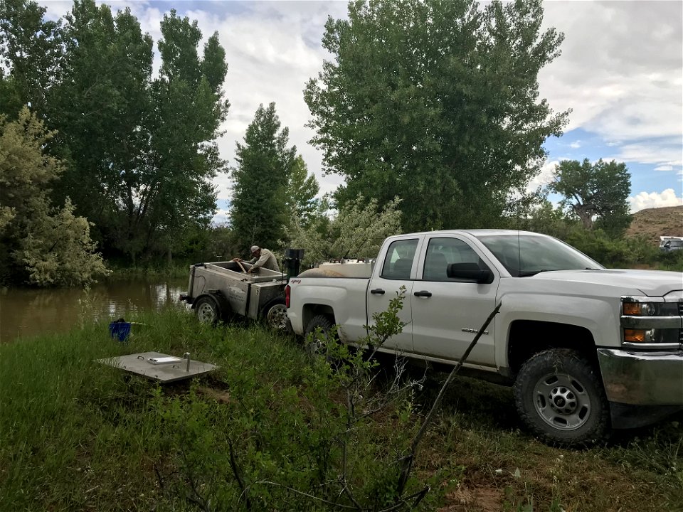 Stocking Walker Creek, Utah photo