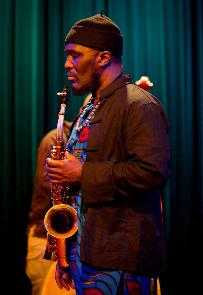 Nduduzo Makhathini Quartet 28 october 2021 BIM Amsterdam - Tony Kofi photo