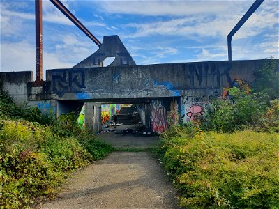 Charleroi graffiti Metro Urbex