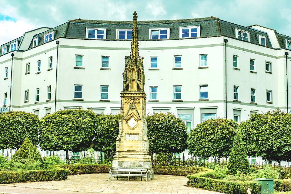 CANON HOARE MEMORIAL, ST JOHN'S ROAD TUNBRIDGE WELLS.