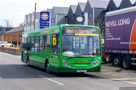 YX59BYL Bus in Aylesford Kent photo