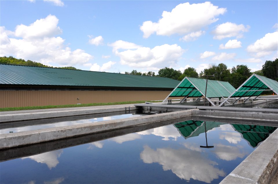 Outdoor raceways. USFWS Photo. photo