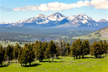 Triloite Point, Mt. Holmes, and Dome Mountain