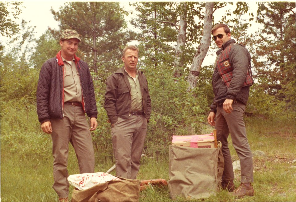 Portaging in BWCAW, 1940