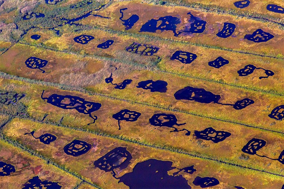 Aerial view of Edwin B. Forsythe NWR