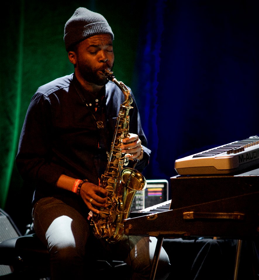 Jeff Parker Quartet, Transition Festival Tivoli Vredenburg Utrecht, 8 april 2017 - Josh Johnson photo