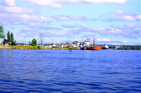 Lake Superior shipping industry photo